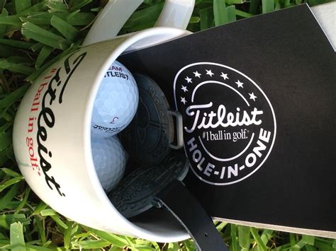 titleist hole in one.